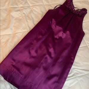Taylor Purple silky dress